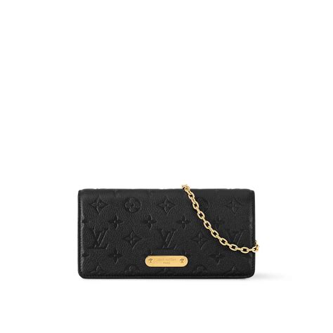 small louis vuitton wallet with chain|Products by Louis Vuitton: Wallet On Chain Lily.